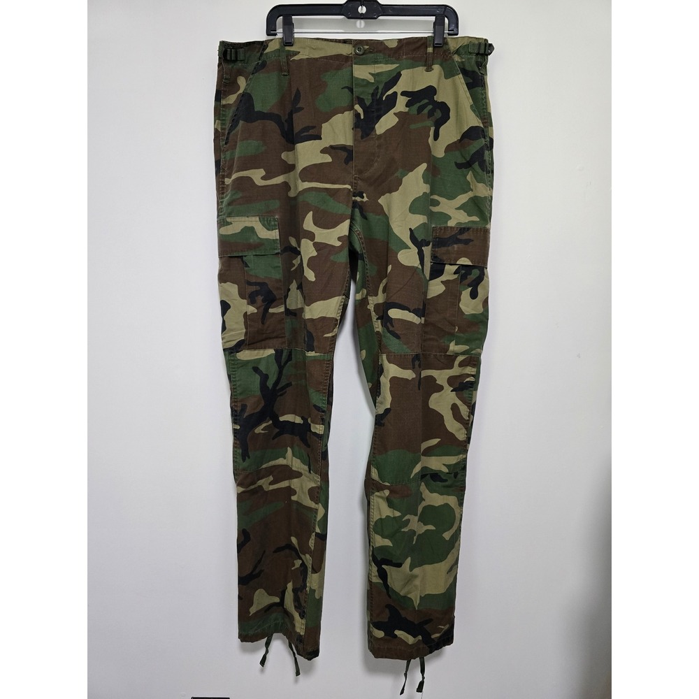 MOC Military Outdoor Clothing Cargo Pants Mens Large Long Camo Hunting Outdoor